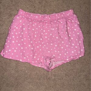 PINK Victoria's Secret Pink Polka Dot Pajama Shorts